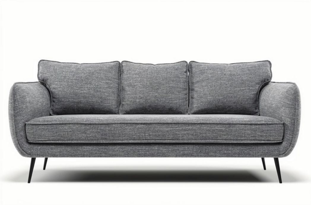 Canapé confortable pour salon en tissu - 200 x 88 x 85cm