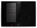 Klarstein Plaque Induction Encastr¨¦e 7000W, Plaque de Cuisson Electrique ¨¤ Induction, Plaque Induction Encastr¨¦es 4 feux, Tables de Cuisson, Plaques chauffantes ThermoBoost, Rechaud Electrique Cuisine(Noir)