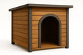 Niche pour chien en bois de pin marron(Marron)