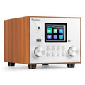 Audizio Vieste Radio DAB+ avec Subwoofer(Marron/Argent)