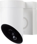somfy 1875325 - Outdoor Camera 2 Blanche, Cam¨¦ras avec d¨¦tection de Mouvement Intelligente, Sir¨¨ne int¨¦gr¨¦e de 110 DB, Branchement Possible sur Un luminaire existant, Images Full HD 1080p(Blanche)