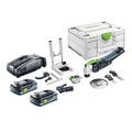 Festool VECTURO OSC 18 E-Basic Set Oscillateur sans fil 18 V Starlock Max Brushless + 2x batterie 4,0 Ah + chargeur rapide + Systainer(d¨¦faut)