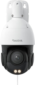 Reolink 4K PTZ Cam¨¦ra Surveillance PoE, Zoom Optique 3D 16X, Pan 360¡ã+Tilt 90¡ã, Suivi Automatique, Vision Nocturne Jusqu'¨¤ 80m, D¨¦tection de Personne/V¨¦hicule/Animal, Audio Bidirectionnel, RLC-823S2(Blanc)
