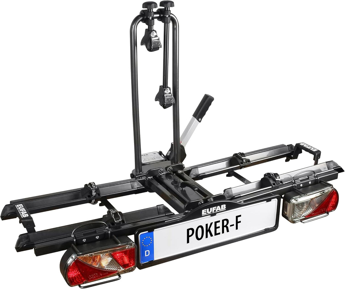 12010LAS Porte-v¨¦lo Pliable Raven pour 2 v¨¦los -