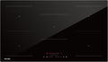 Plaque ¨¤ Induction 5 Foyers Encastrable - WEHIMO Plaque de Cuisson Electrique 8600W - Fonction Booster - 9 Niveaux de Puissance - Minuterie - Verrouillage Enfant - 90cm(Noir)