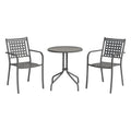 Ensemble de mobilier d'ext¨¦rieur en m¨¦tal gris(Gris)
