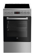 Beko Cuisini¨¨re vitroc¨¦ramique FSM57300GX(Noir/Argent)