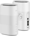 ZTE MC801A HyperBox 5G WiFi Router Unlocked - WWAN - 2-Port-Switch - 802.11a/b/g/n/AC/AX - Dual-Band - d¨¦bloqu¨¦ - Blanc(Blanc)