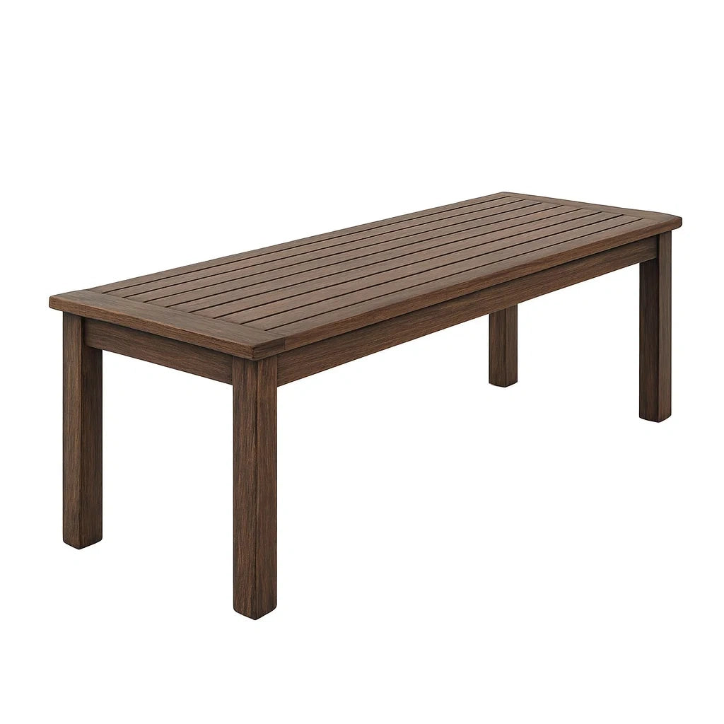 Banc d'ext¨¦rieur en bois marron 180x45x40 cm(Marron)