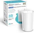 TP-Link Routeur 5G Deco X3000-5G Mesh Routeur WiFi 6 Bi-Bande AX3000Mbps, Port 2.5G, 2 Ports Gigabit, WiFi Mesh Box 5G SIM, Configuration Facile, Modem 5G, D¨¦verrouill¨¦ Compatible Toute SIM(Blanc)