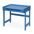 Bureau pour enfant en bois bleu(Bleu)