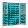 Armoire ¨¤ outils ¨¤ tiroirs en m¨¦tal avec bacs turquoise 180x90x40 cm(Turquoise)