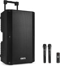 Vonyx VSA700 enceinte active 1000W, 15, BT, batterie, 8h autonomie, 2 micros