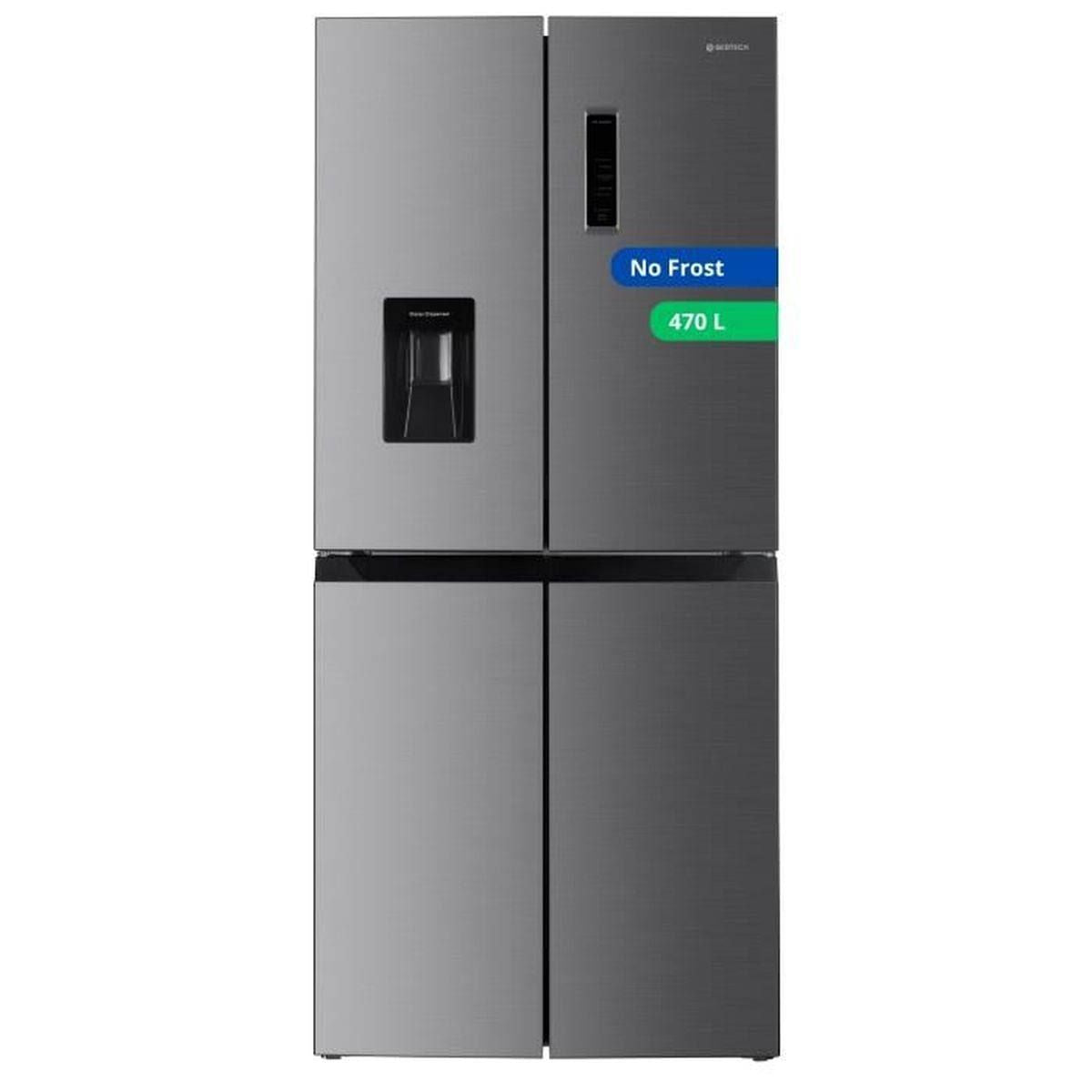 Gedtech R¨¦frigerateur multi-portes Gmp470ixt 470L(Gris)