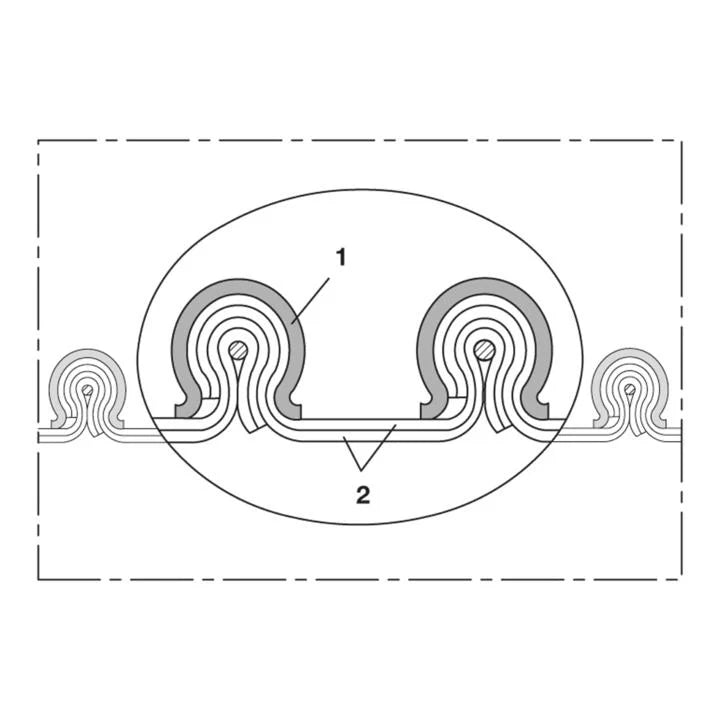 NORRES Tuyau d'aspiration CP HiTex 481 110 mm 124,00 mm ( 4501403869 )(d¨¦faut)