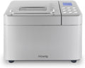 H.Koenig BAKE440 Bread Machine, 15 Programmes, 3 Bread Sizes, Up to 1 kg of Bread, Start Preselection/Keep Warm Function, Cereal Dispenser, Removable Container, Non-Stick Coating, LCD Display, 600 W