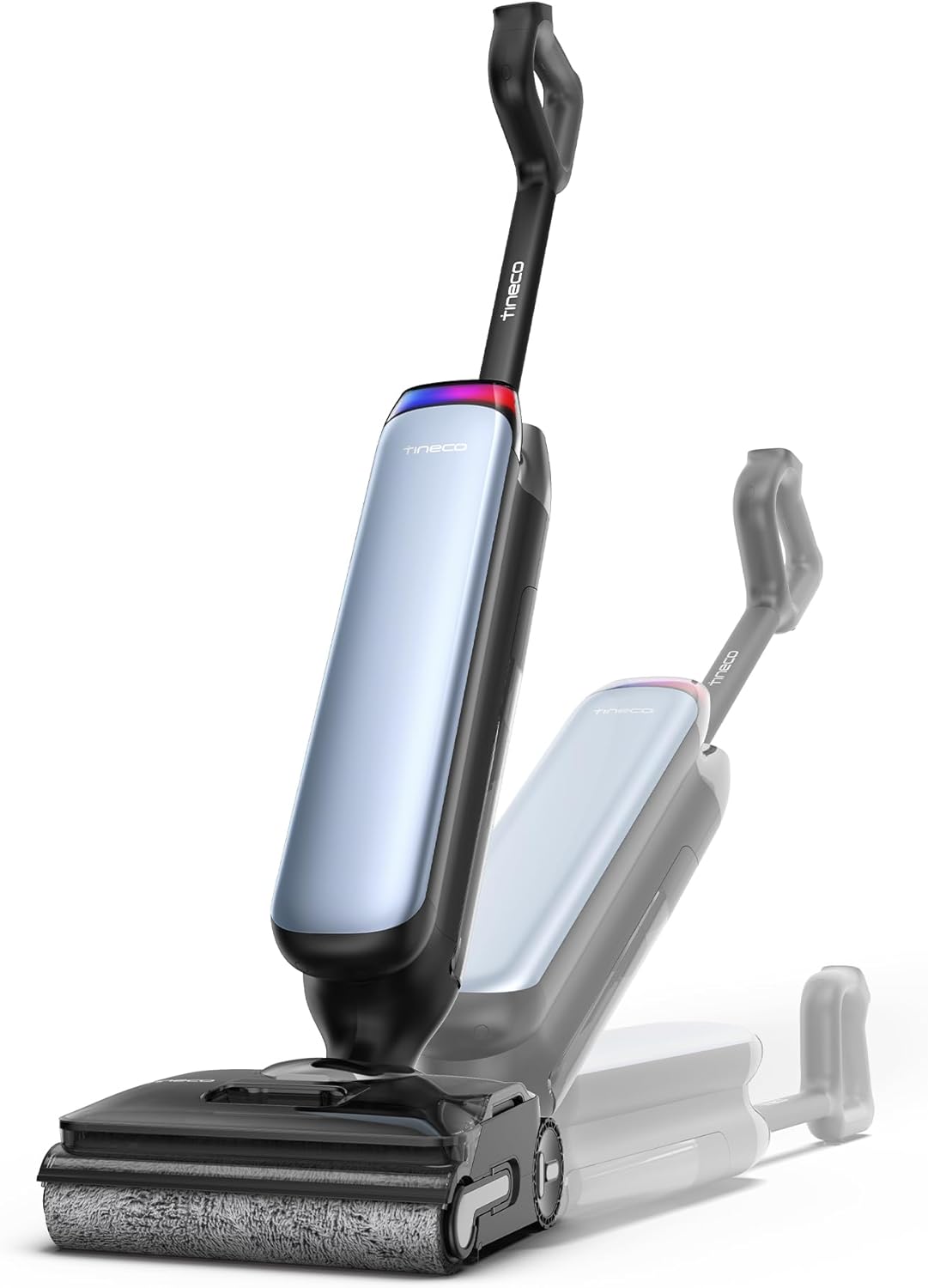 Tineco Floor One S9 Artist Aspirateur Laveur, 22 kPa d'aspiration, 360¡ã SmoothDrive, Design Anti-emm¨ºlement, 50 Min d'autonomie, Nettoyage des Bords des 2 c?t¨¦s, s'aplatit ¨¤ 180¡ã, Flashdry ¨¤ 85¡ãC