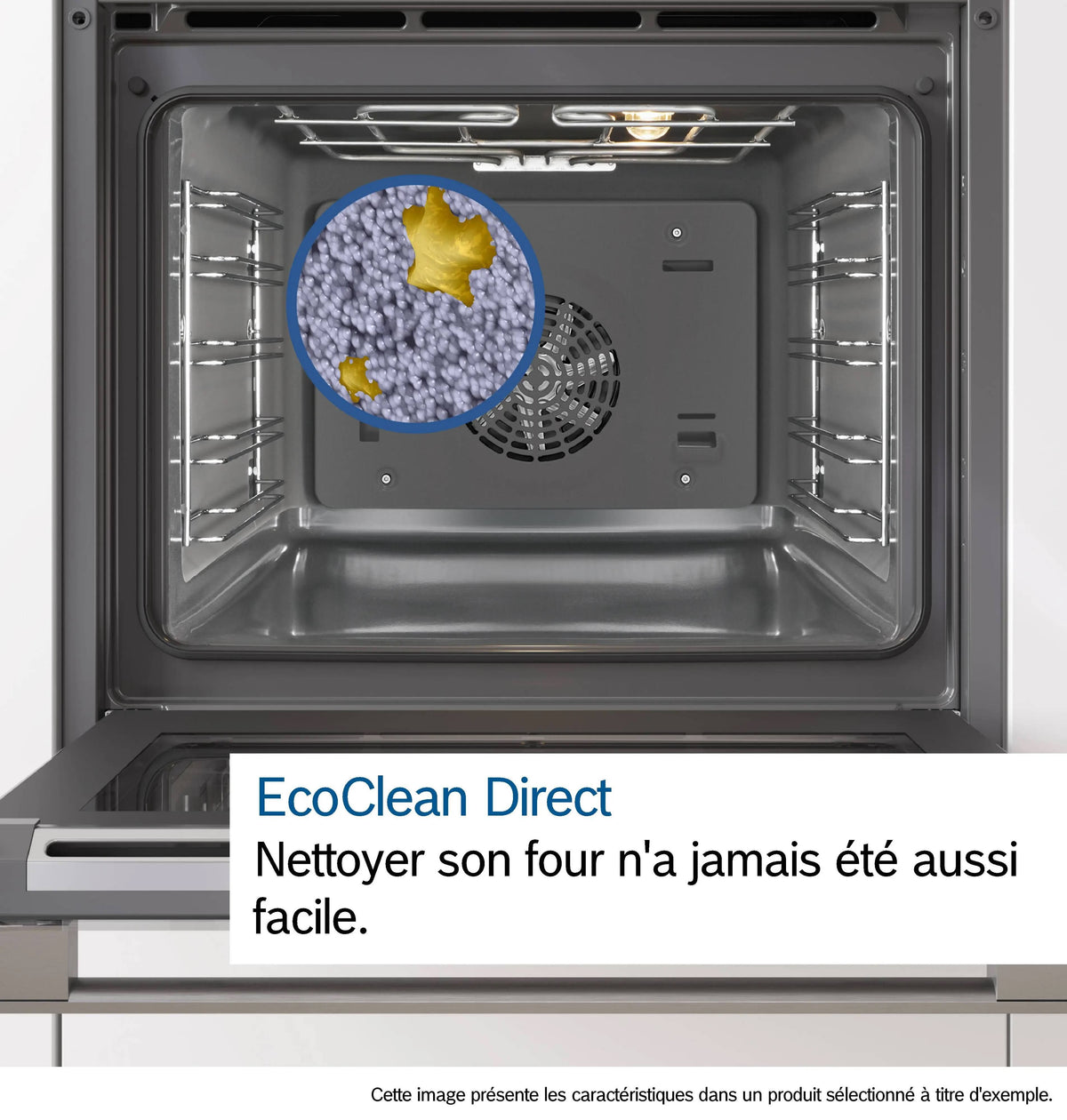 Four Encastrable Bosch Hbg557eb3f 71 Litres Chaleur Tournante Ecoclean Direct(Gris)