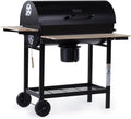 Barbecue charbon de bois King - 95 x 63 x 105 cm - Noir